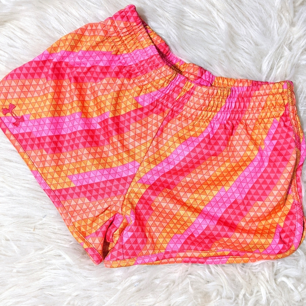 Under Armour Small Pink & Orange Running S…